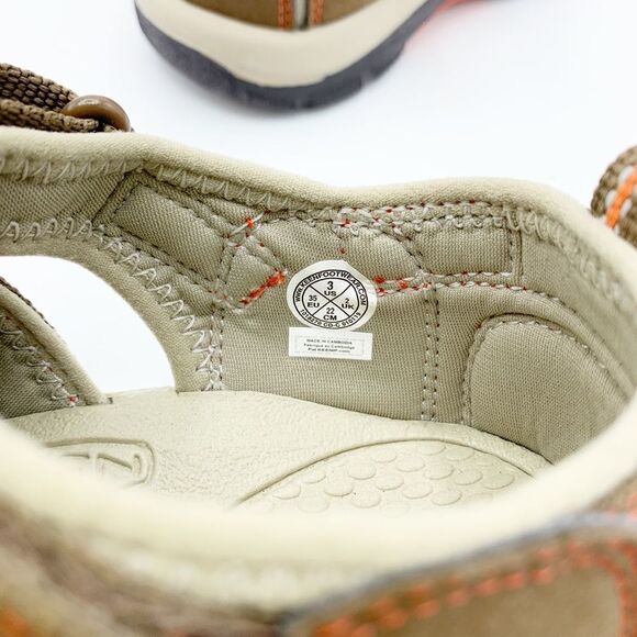 Keen Newport H2 Hybrid Sandals - Kids Size‎ 3  - Spicy Brown - Picture 10 of 13